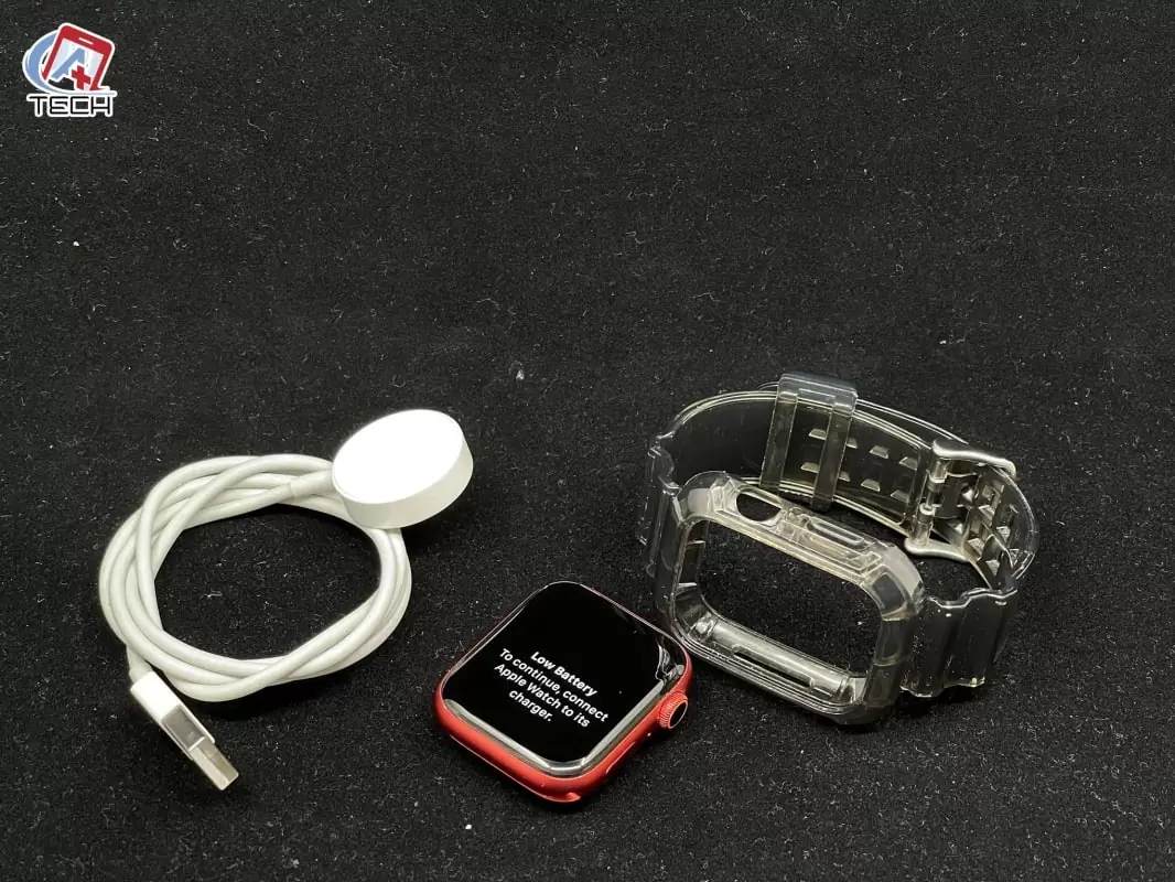 Q2,700 Tecnología usable | apple watch series 6 product red, aluminum case 44mm seminuevo, nitido