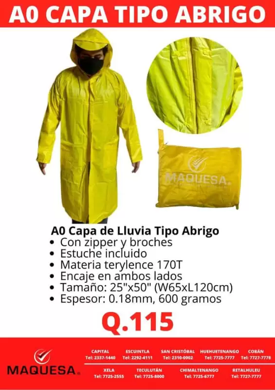 Q115 Herramientas manuales | capa tipo abrigo