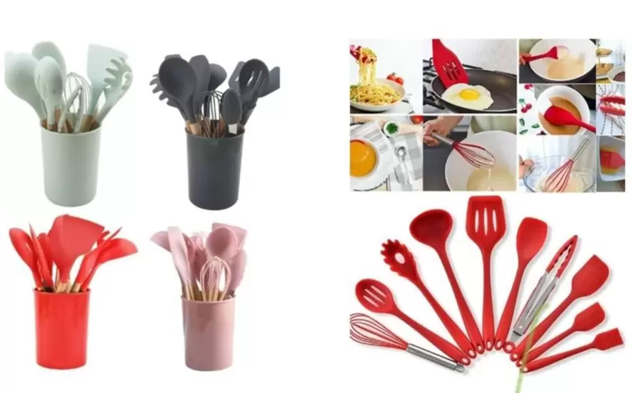 Q215 Articulos de cocina | set de utensilios para cocina 12pz