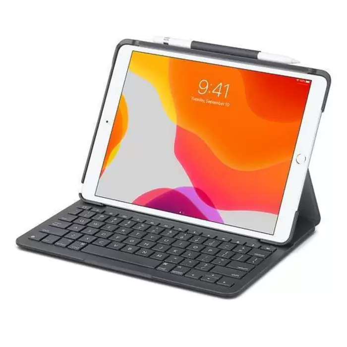 Q955 Ipads y tablets | estuche logitech slim folio con teclado inalámbrico para ipad air 3