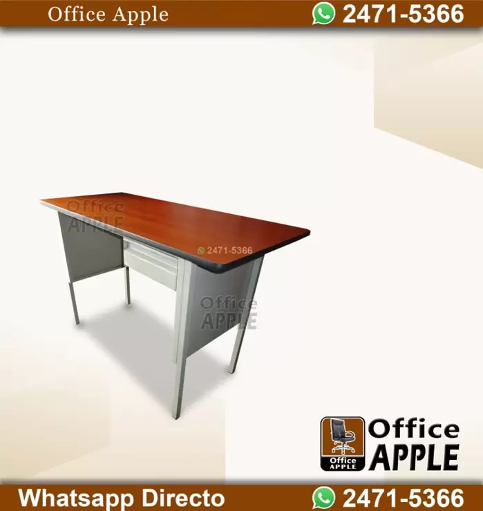 Q870 Muebles de oficina | escritorio tipo estudio con una gaveta a solo q.870.00