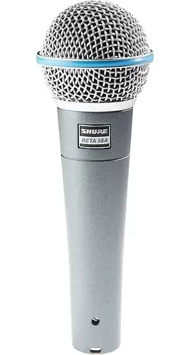 U$S 120.00 Shure beta 58a supercardioid dynamic vocal microphone