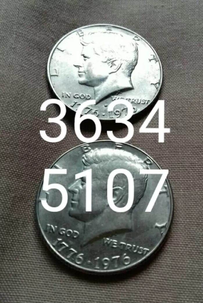 Q 38,750 Monedas Antiguas SILVER HALF DOLLAR 1776 USA